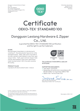 OEKO Report 2025-Recycled